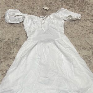 White Off-Shoulder Dress